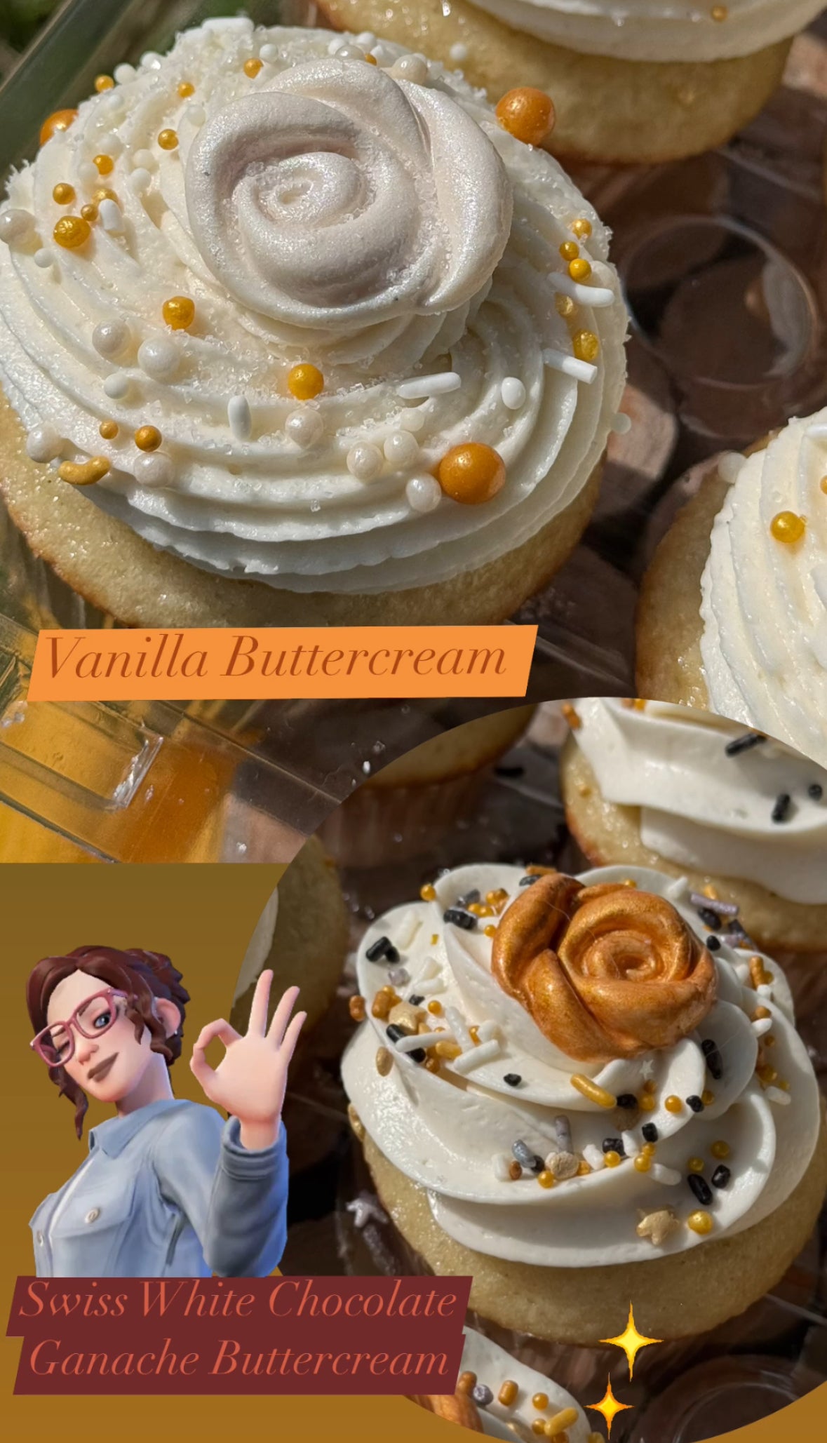 ADD-ON Half-Dozen Custom Cupcakes
