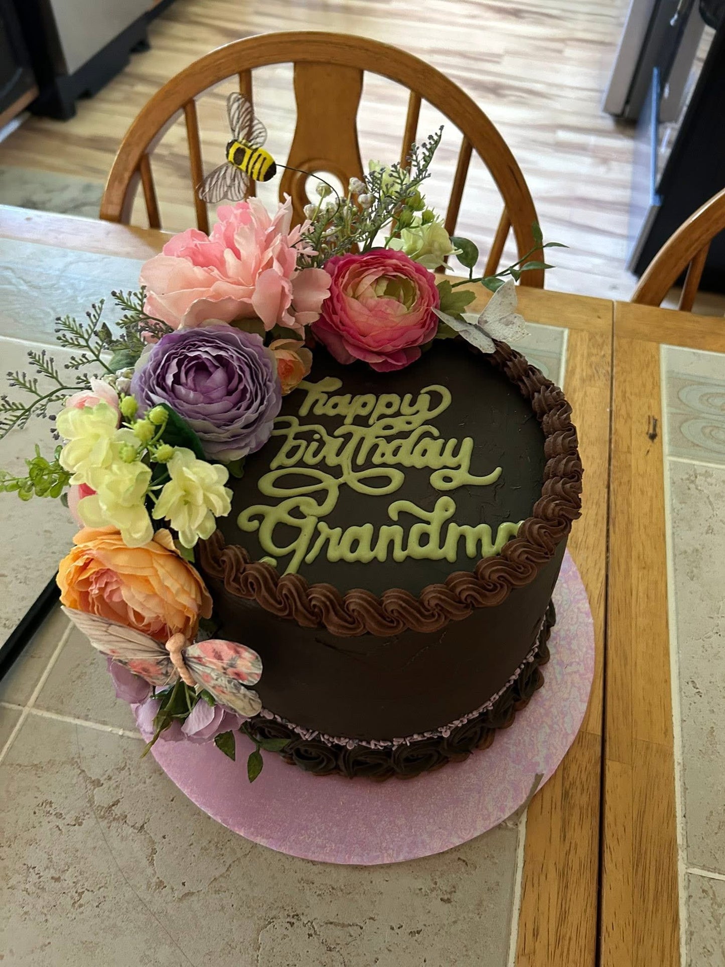 Buttercream 8-inch Round or Square Custom Cake