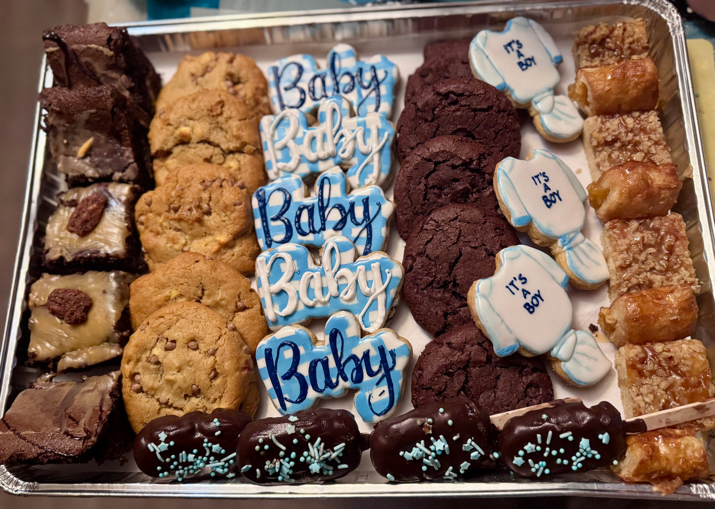 Cookie, Brownie, Blondie Platter