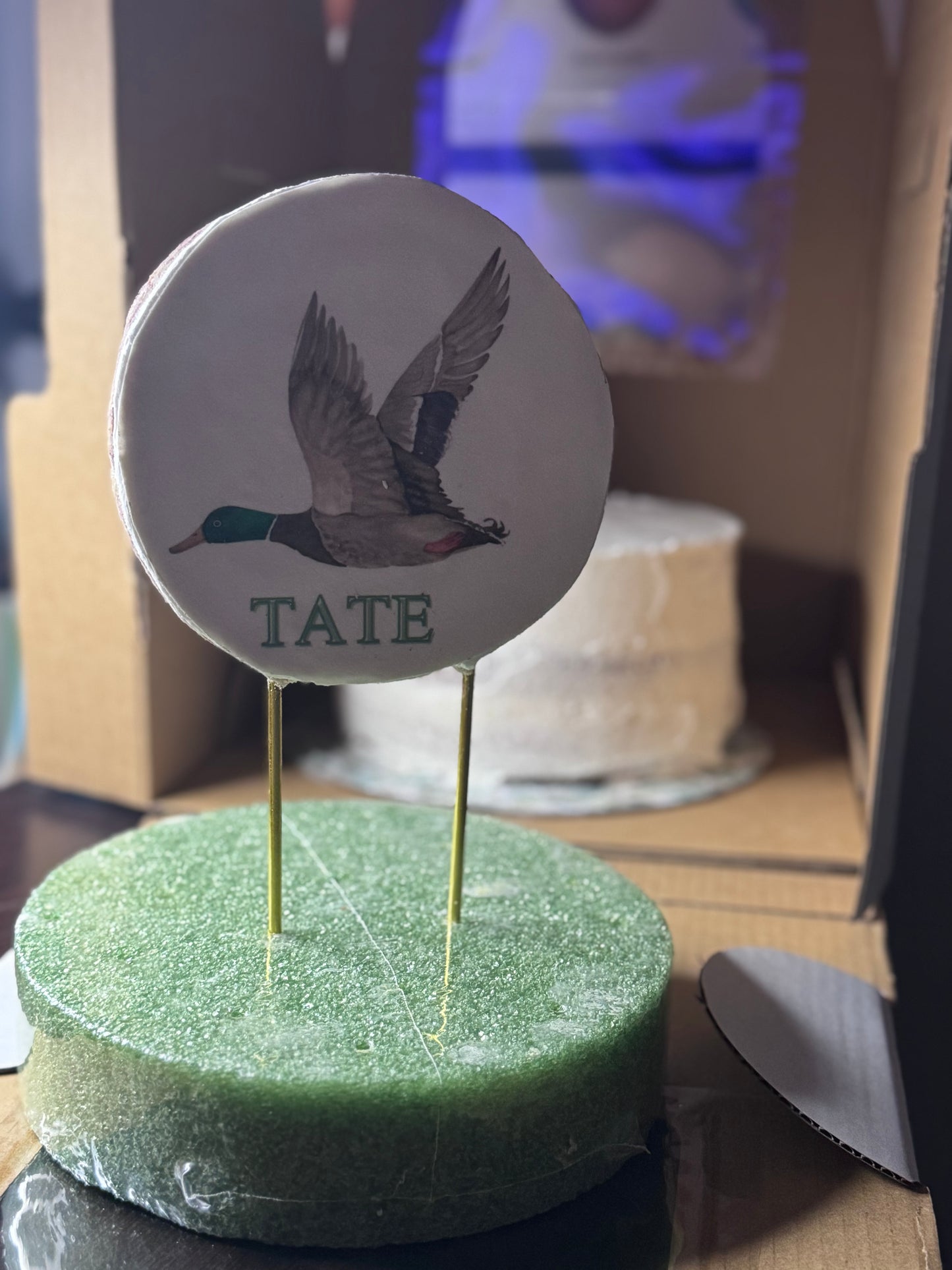 Custom Cake Topper Cookie