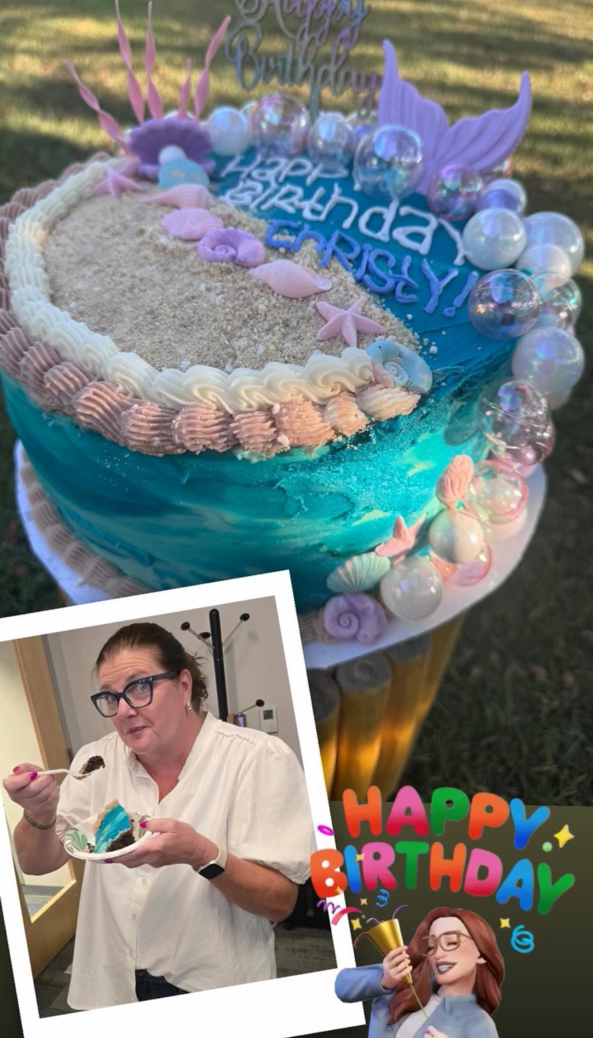 Buttercream 8-inch Round or Square Custom Cake