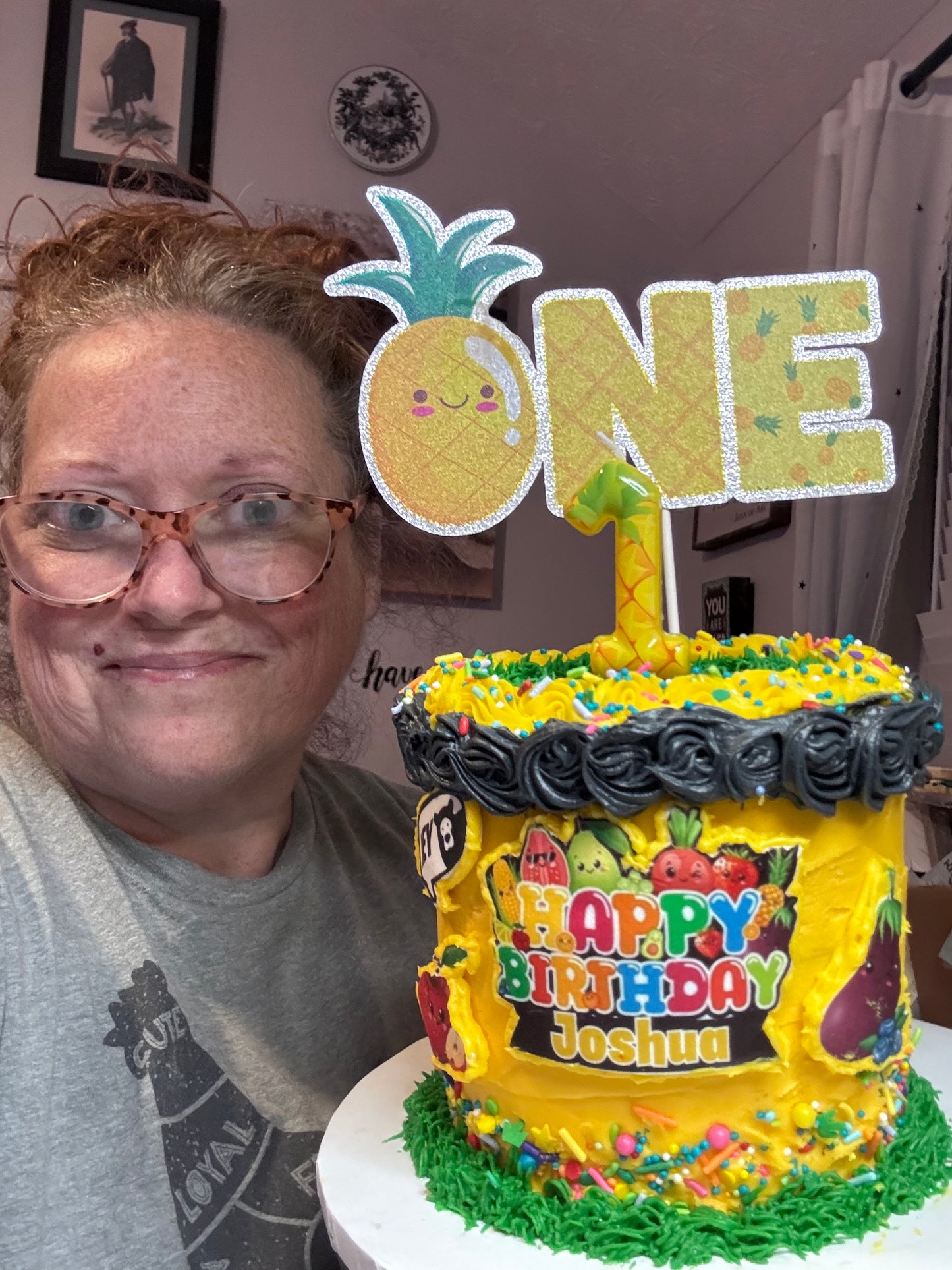 4” Smash Cake