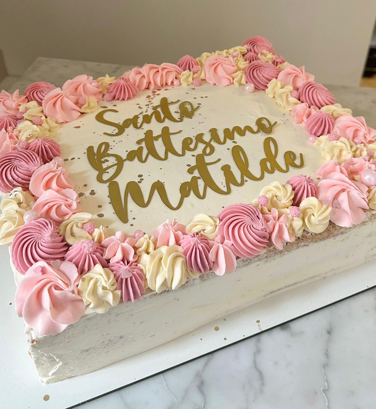 Buttercream Half-Sheet (13X18”) Decorated Cake