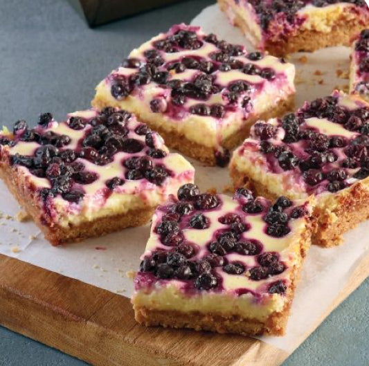 Trays of Sugar-Free/Keto-Friendly Ooey Gooey Brownies/Strawberry Cheesecake Bars/ Lemon Cheesecake Bars/ or Blueberry Cheesecake Bars
