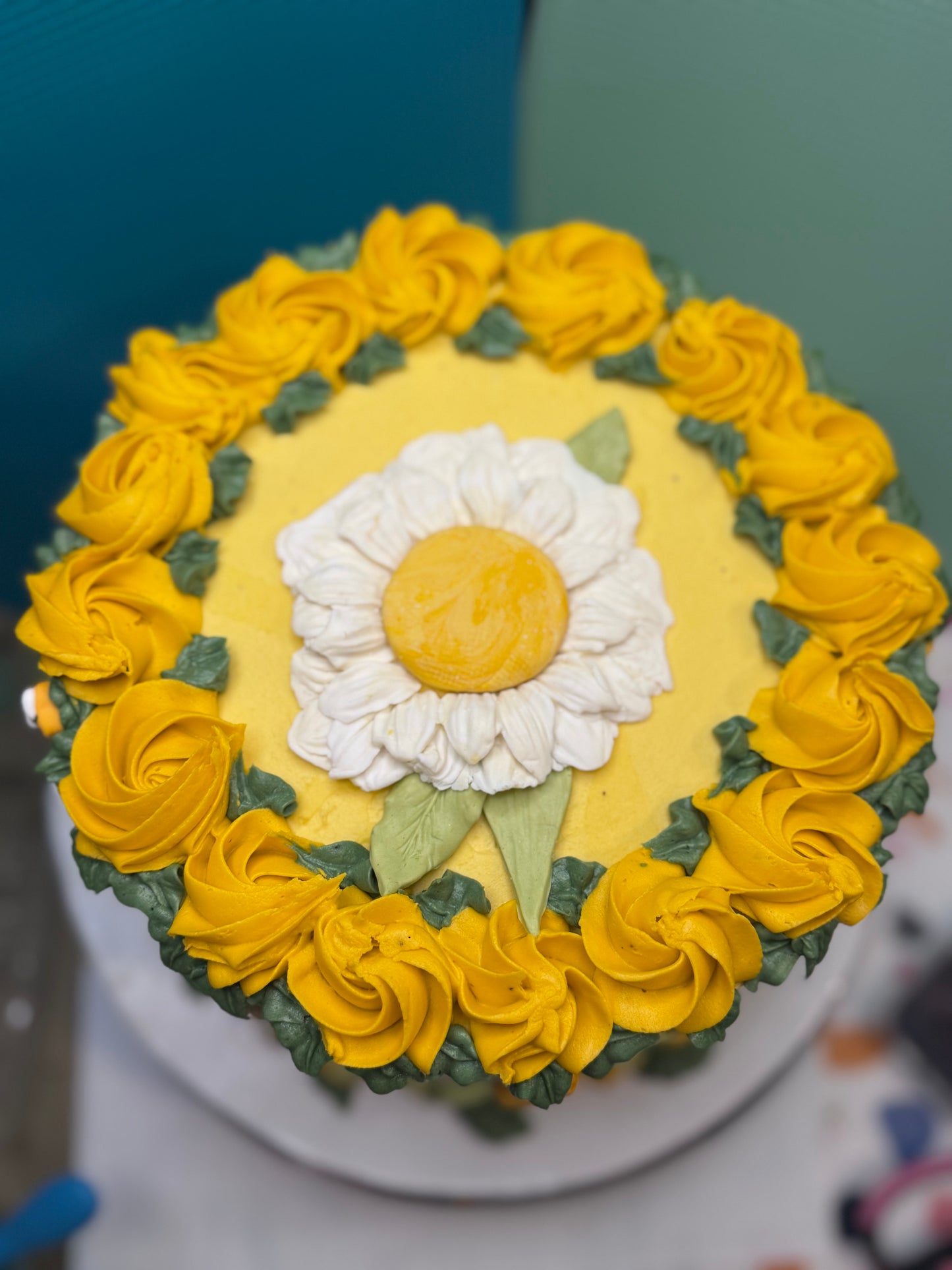 Themed Single-Tiered Buttercream Cake with Fondant/Modeling Chocolate Components