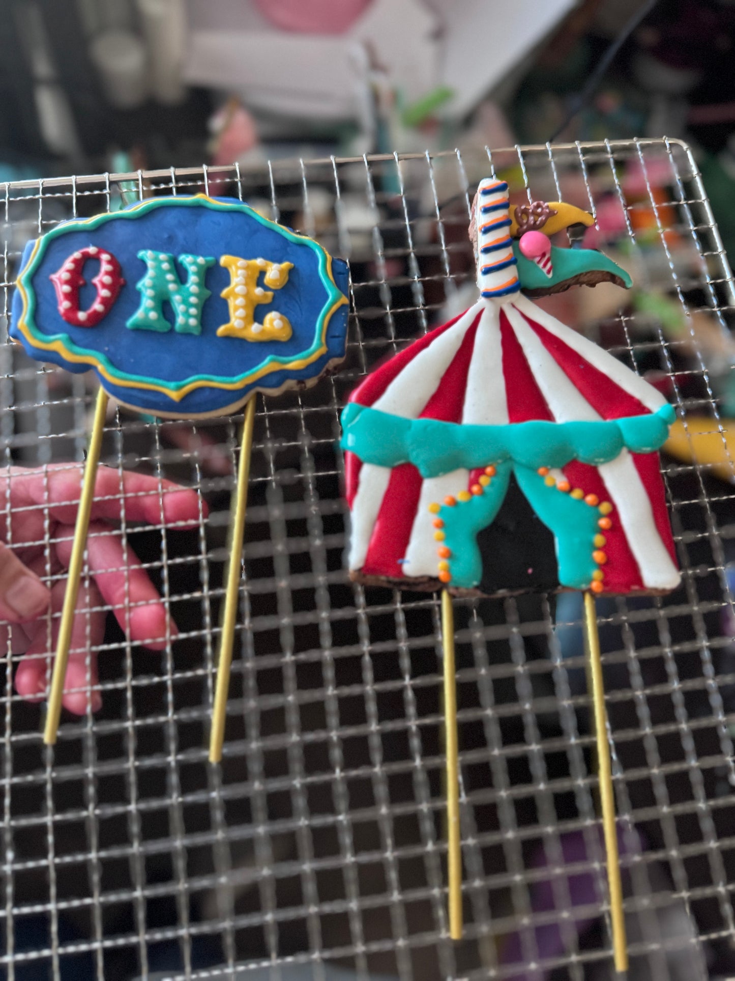 Custom Cake Topper Cookie