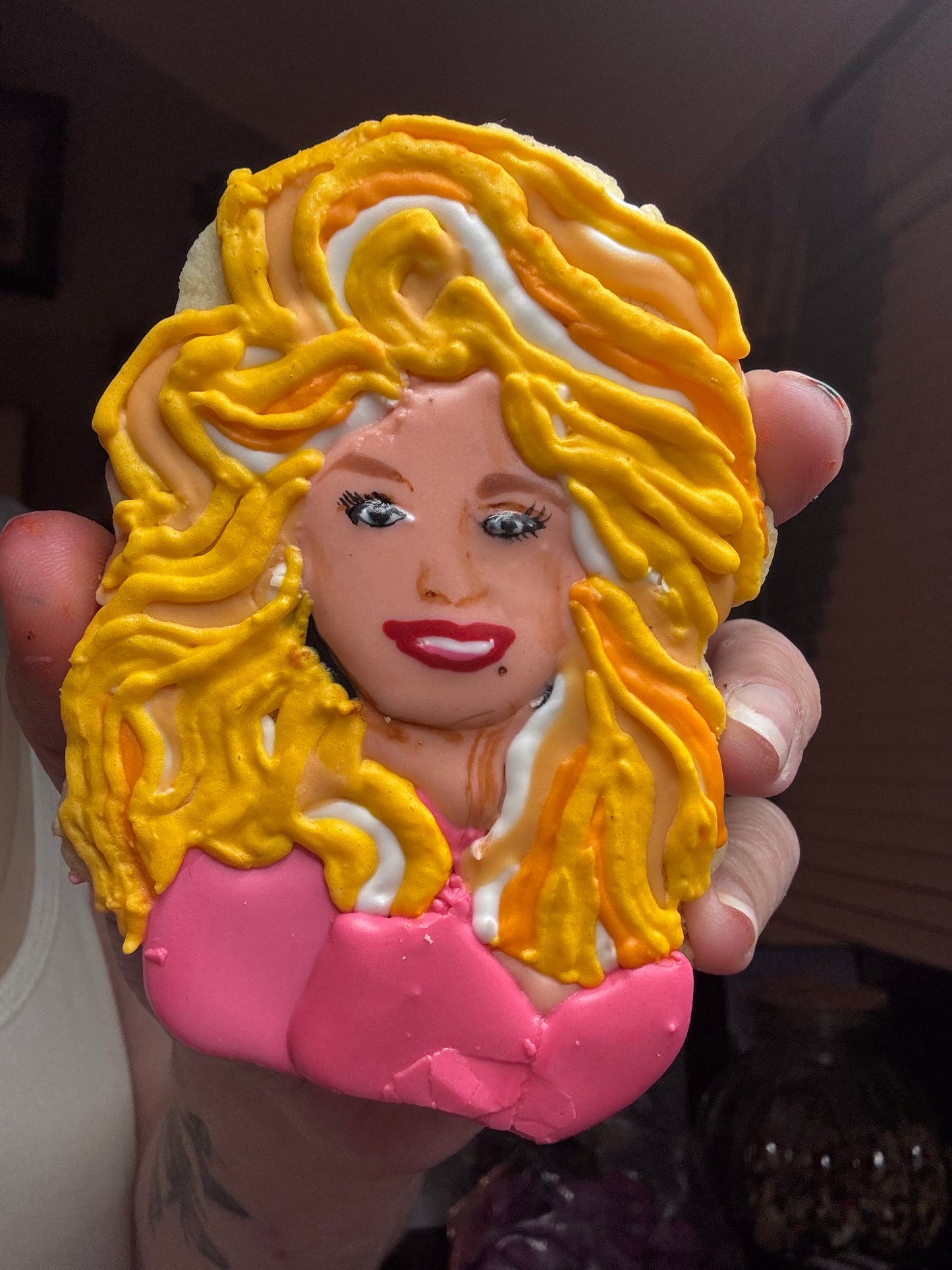 Custom Cake Topper Cookie