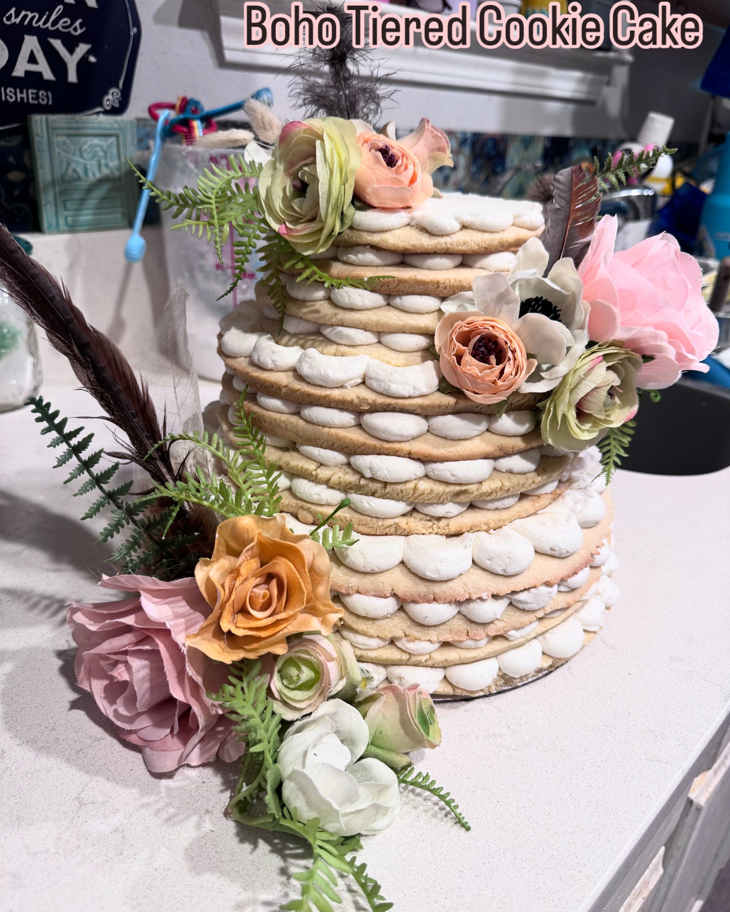 4”/6”/8” Tiered Custom Cookie Cake