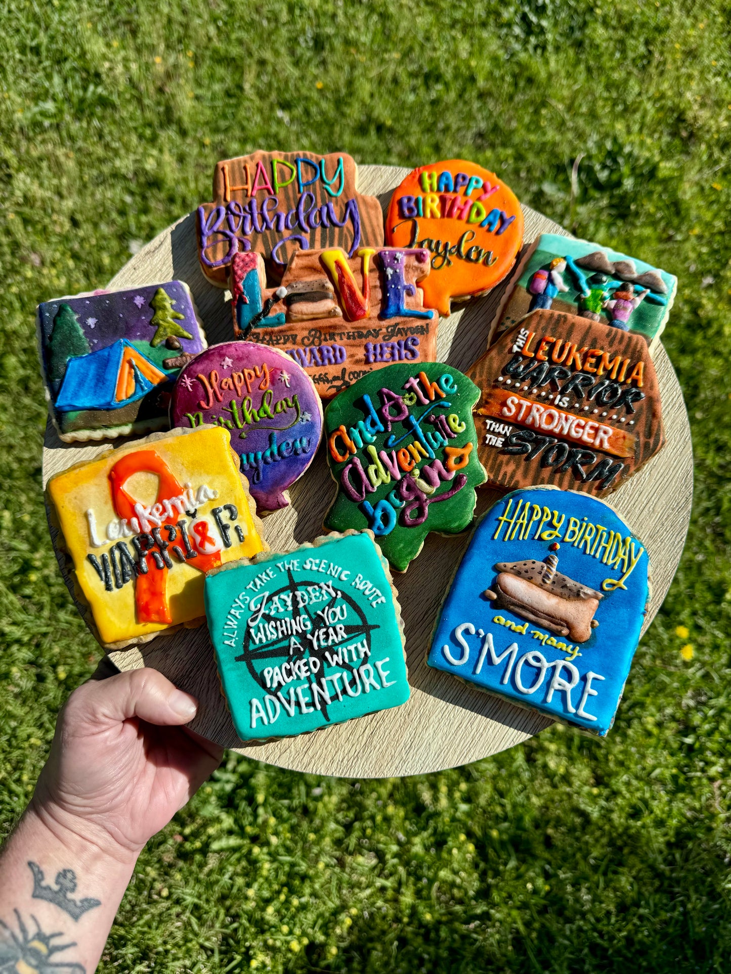 Tier I—Custom Decorated Gourmet Cookies