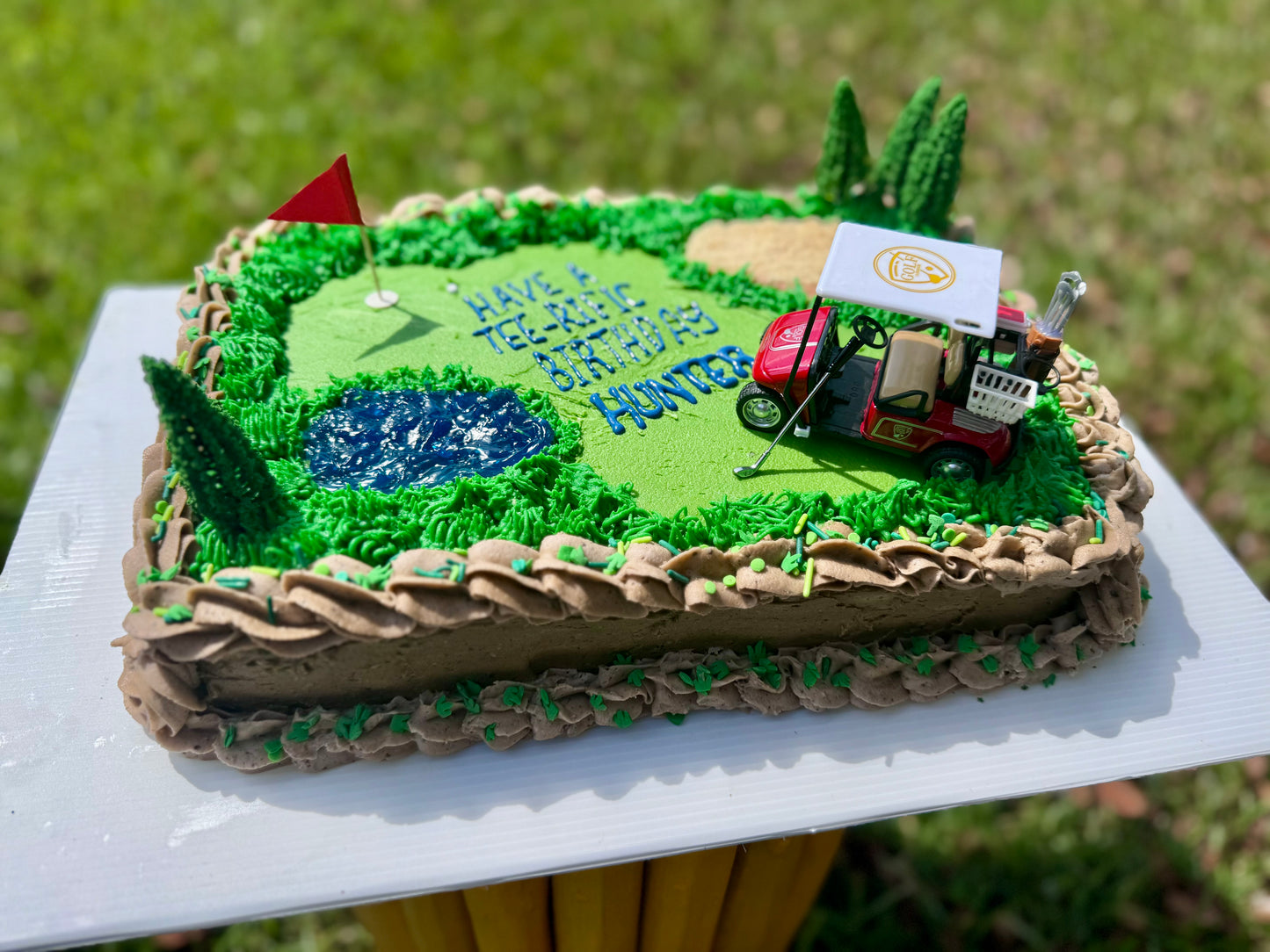 Buttercream Half-Sheet (13X18”) Decorated Cake