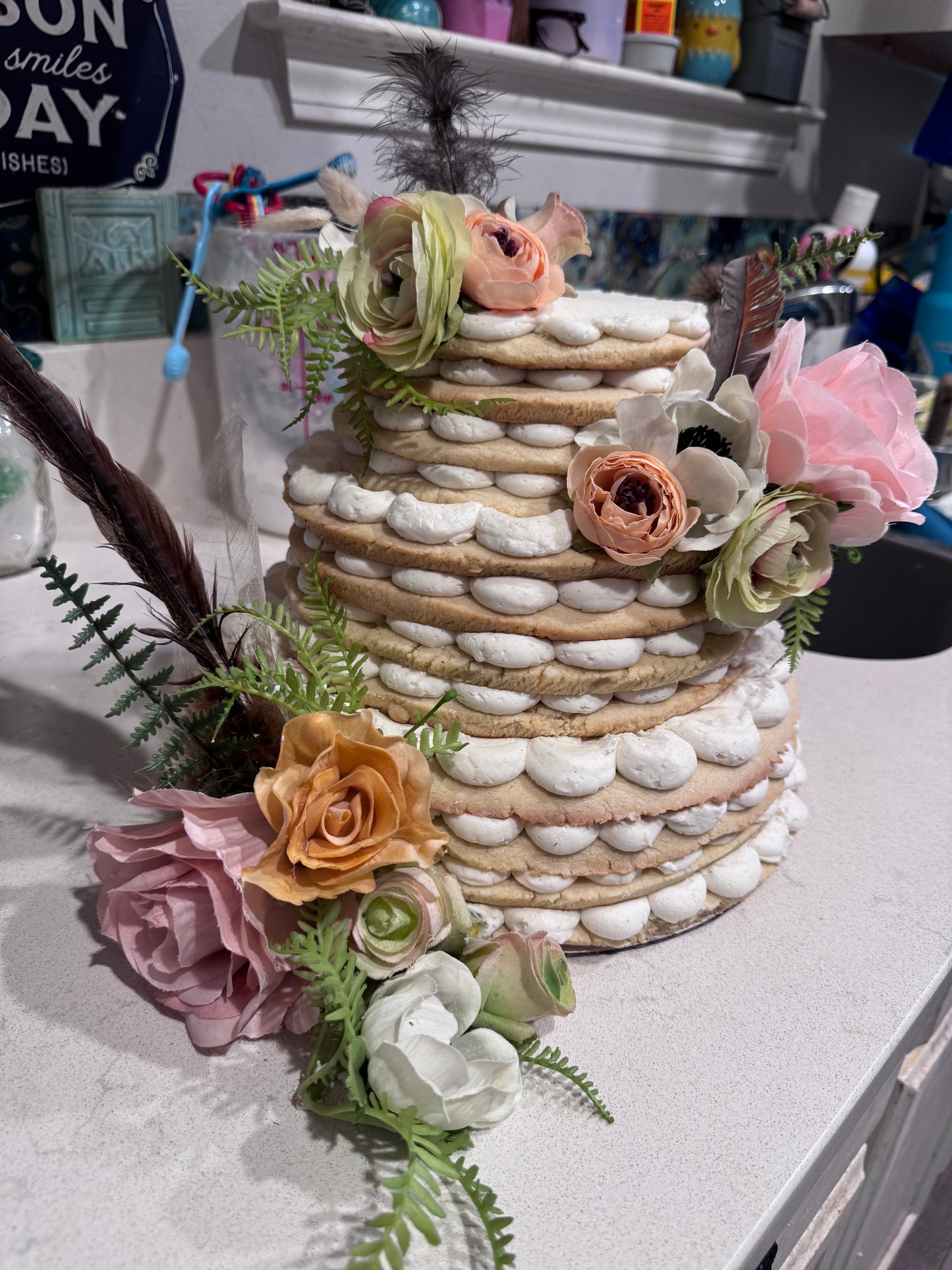 4”/6”/8” Tiered Custom Cookie Cake