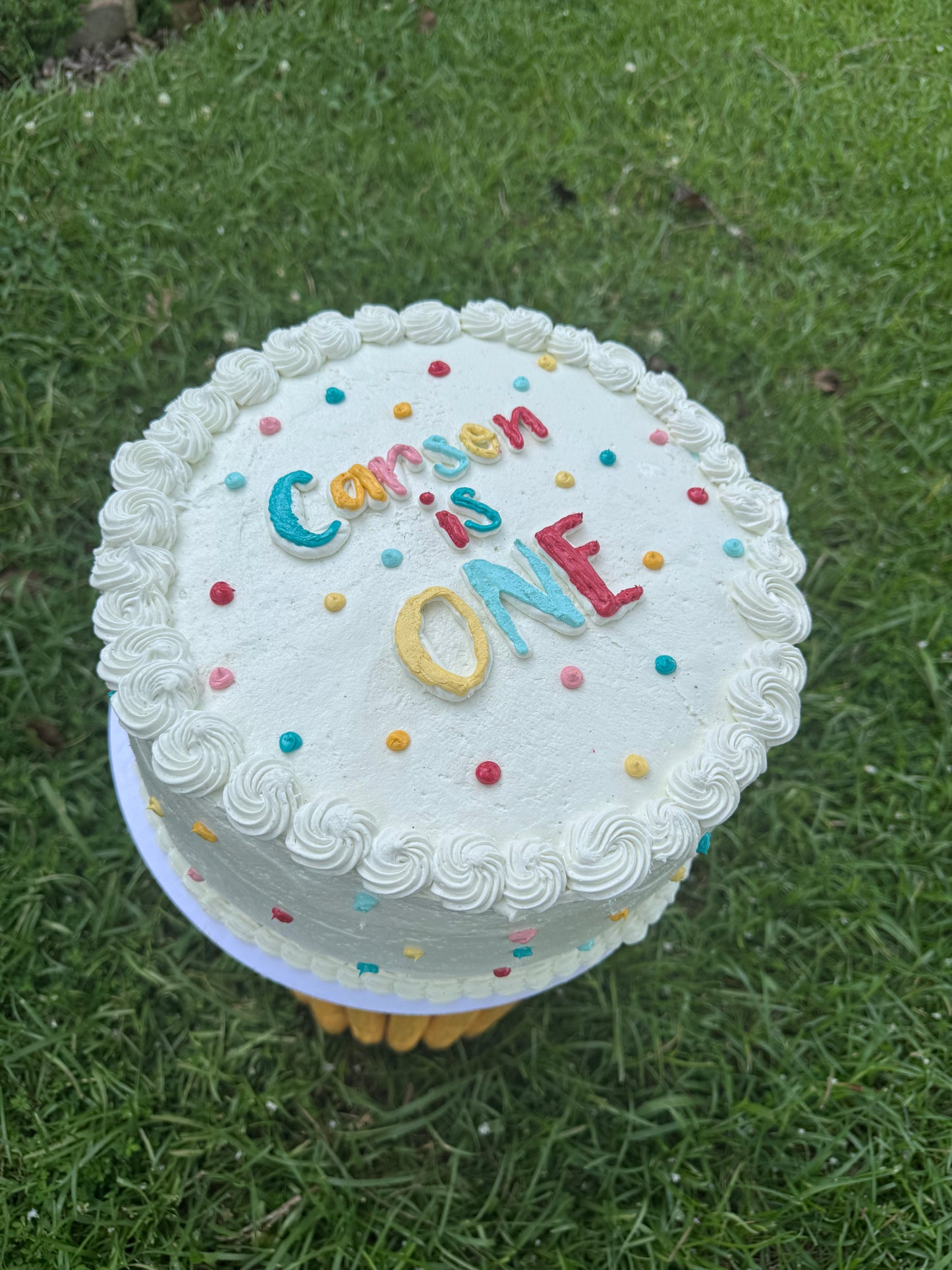 Buttercream 12-inch Round or Square Custom Cake