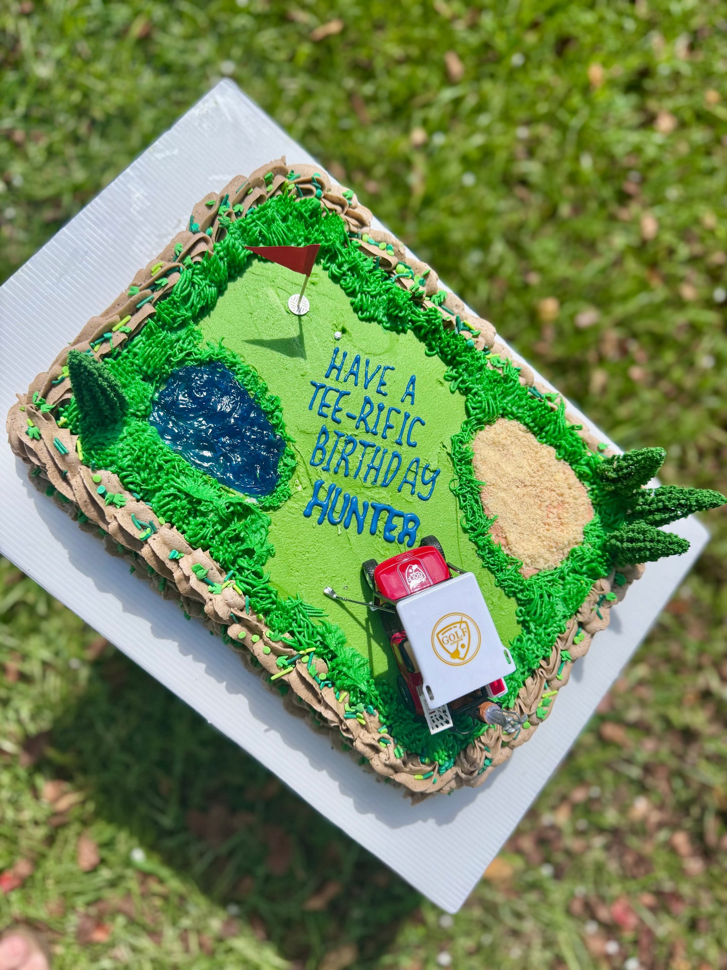 Buttercream Half-Sheet (13X18”) Decorated Cake