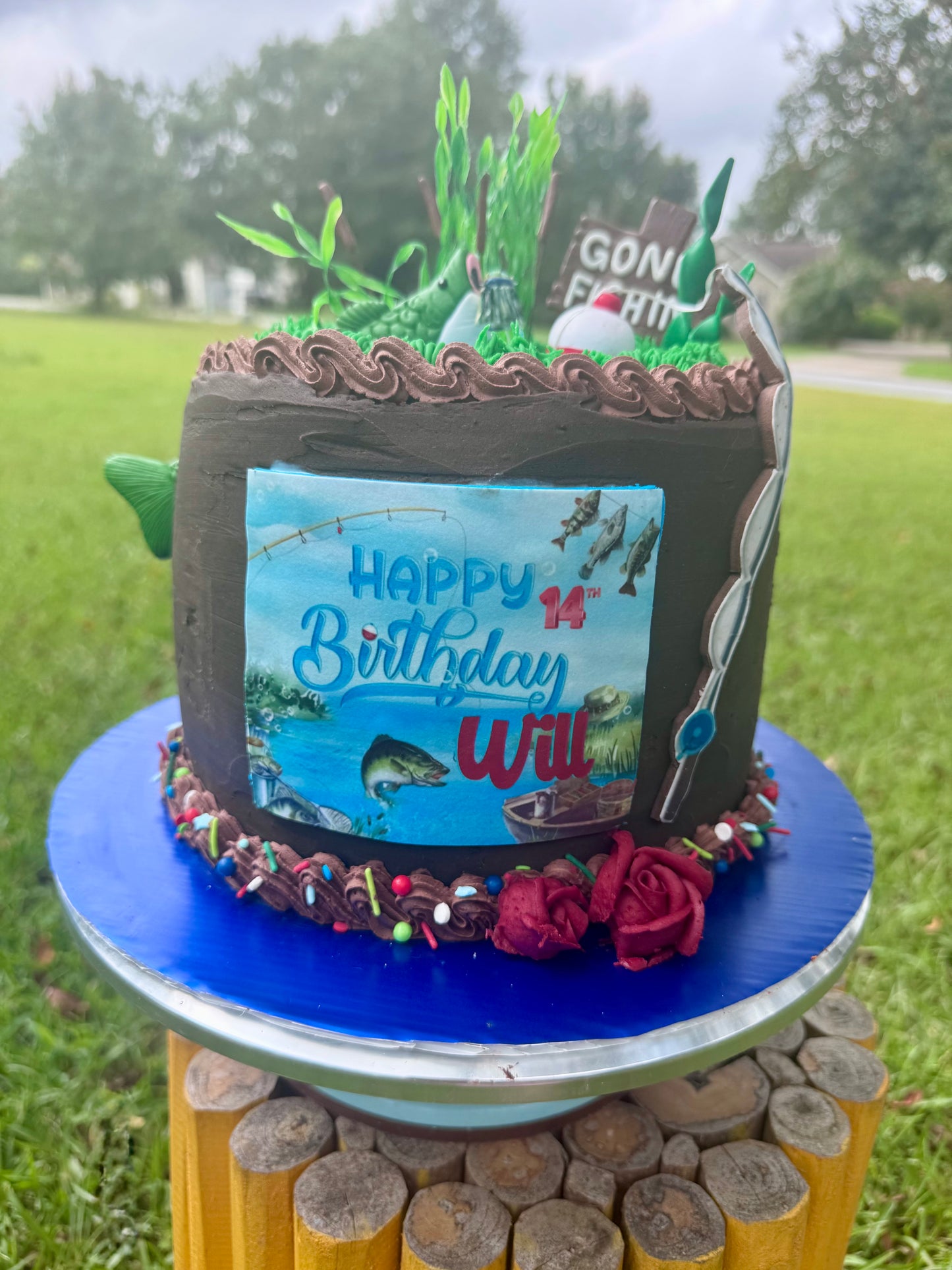 Buttercream 8-inch Round or Square Custom Cake