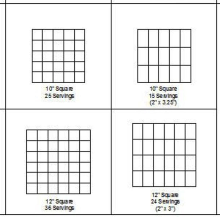 Buttercream 10-inch Square or Round Decorated Cake