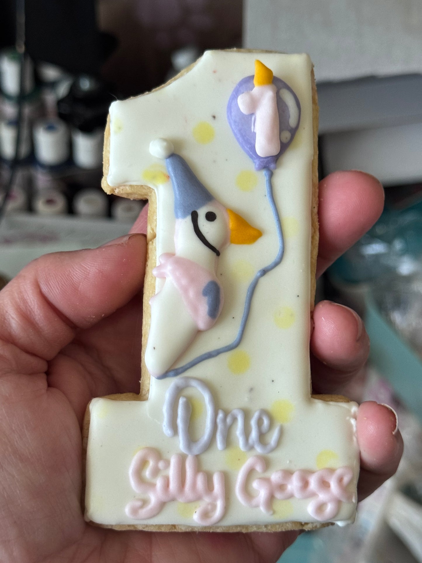 Custom Cake Topper Cookie