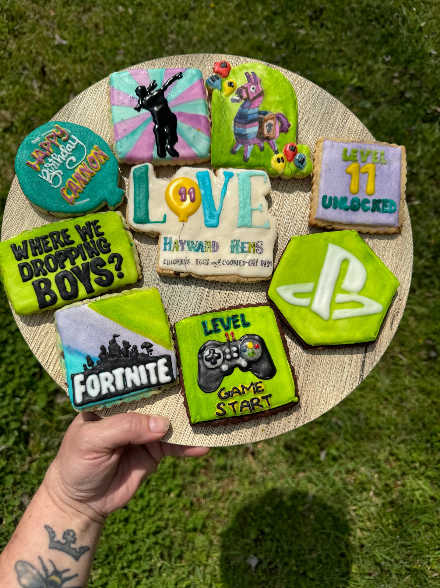 Tier I—Custom Decorated Gourmet Cookies
