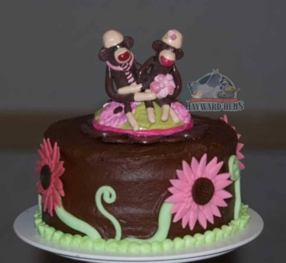 Buttercream 8-inch Round or Square Custom Cake