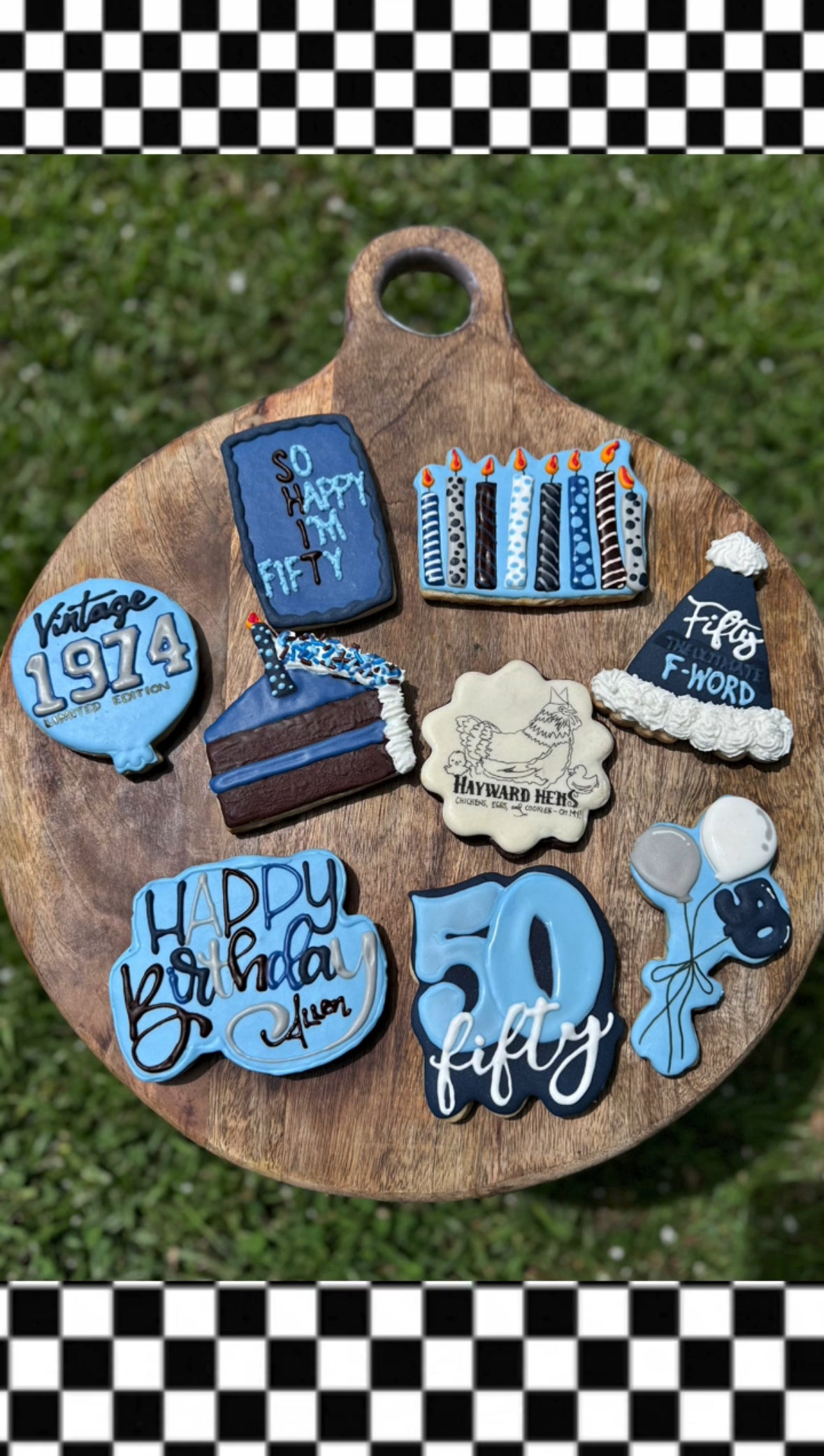 Tier I—Custom Decorated Gourmet Cookies