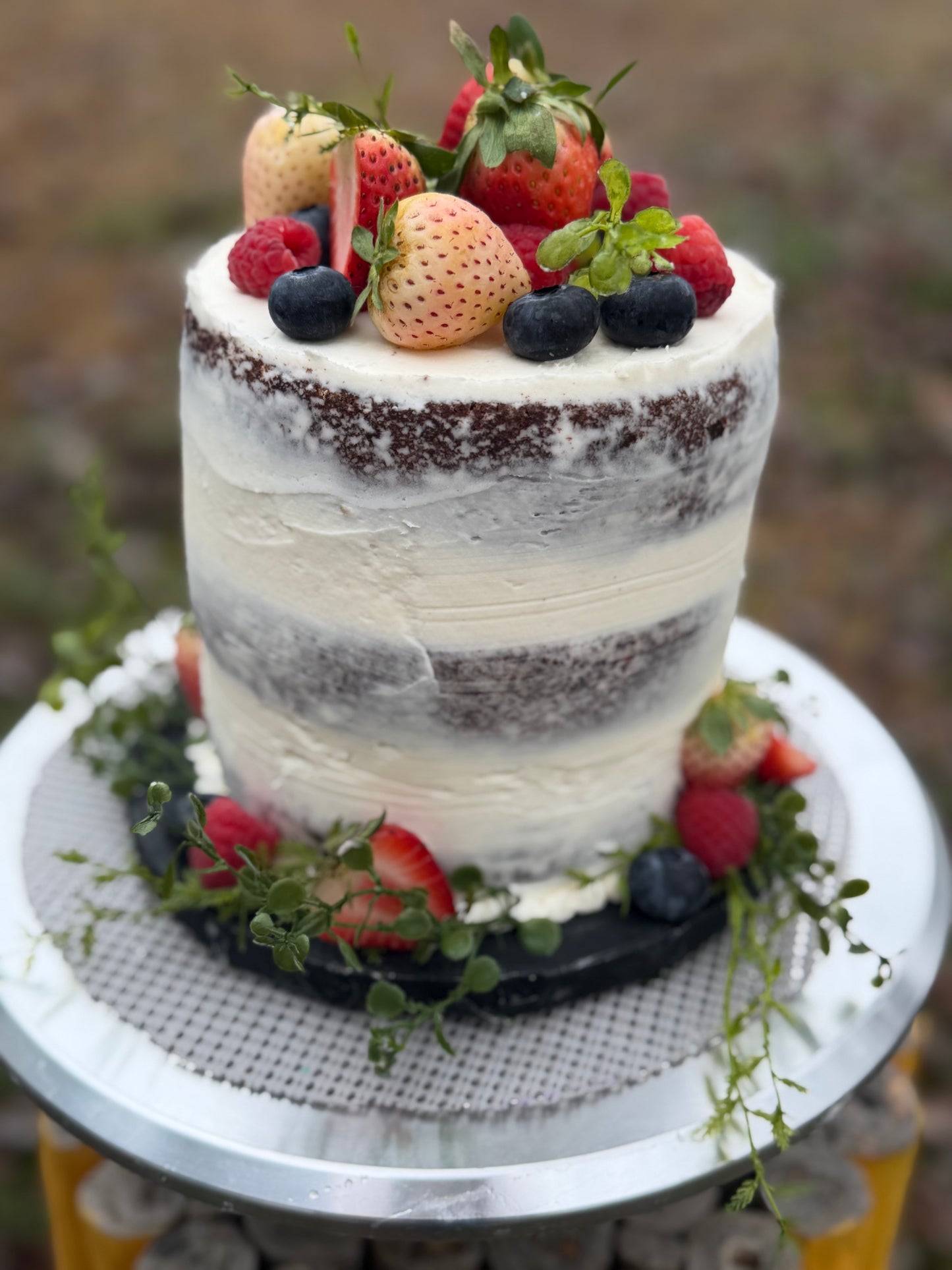 Themed Single-Tiered Buttercream Cake (6-8-inches) with Fondant/Modeling Chocolate Components