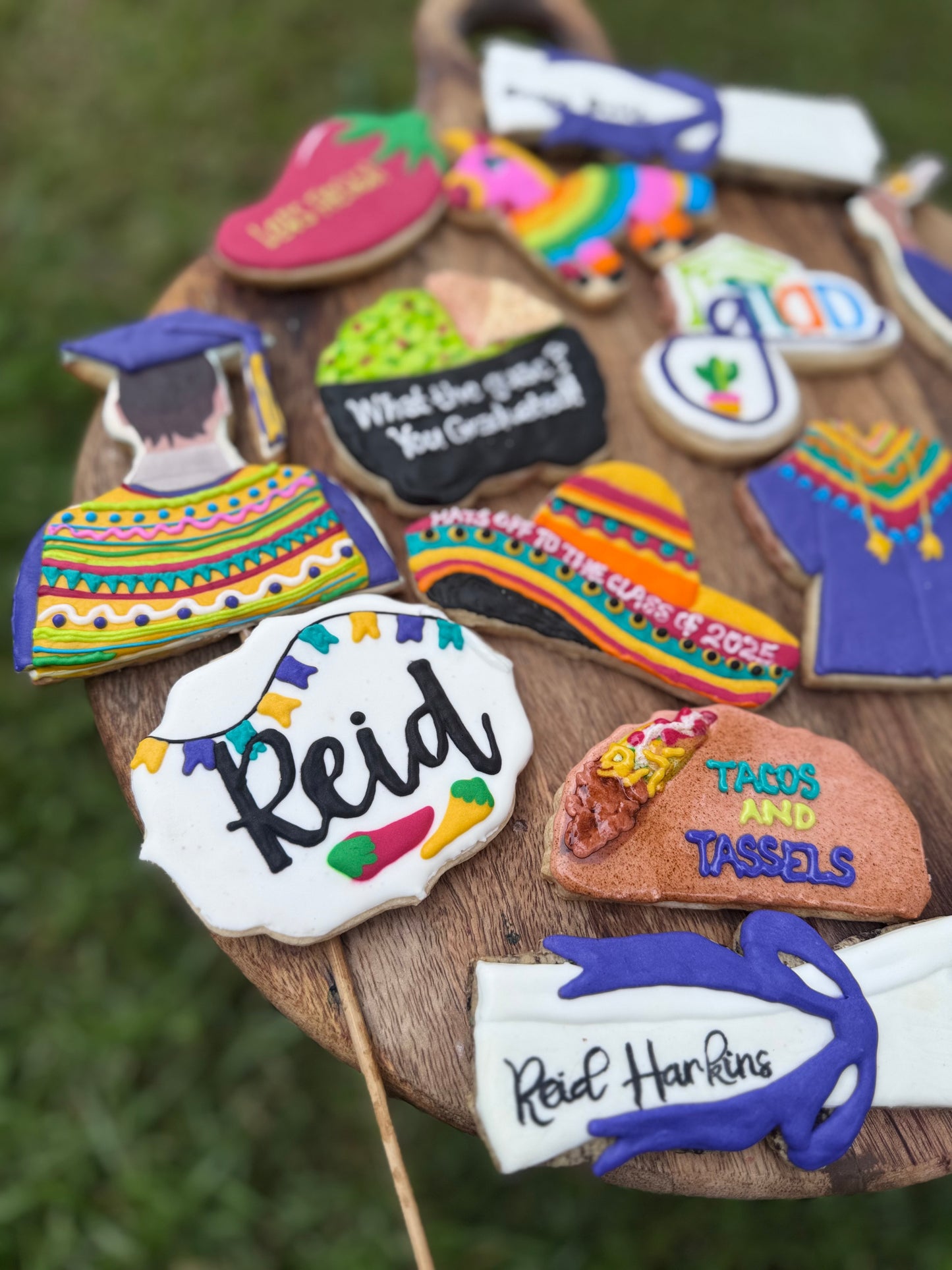 Custom Cake Topper Cookie