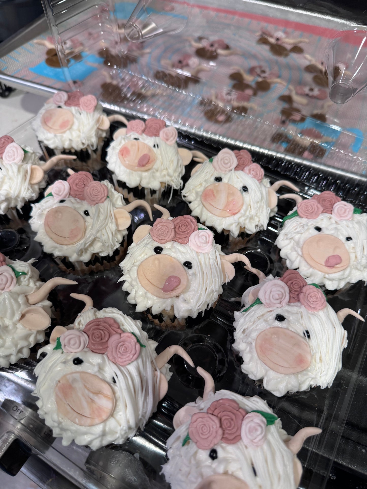 Themed TWO- Tiered Buttercream Cake with Fondant/Modeling Chocolate Components