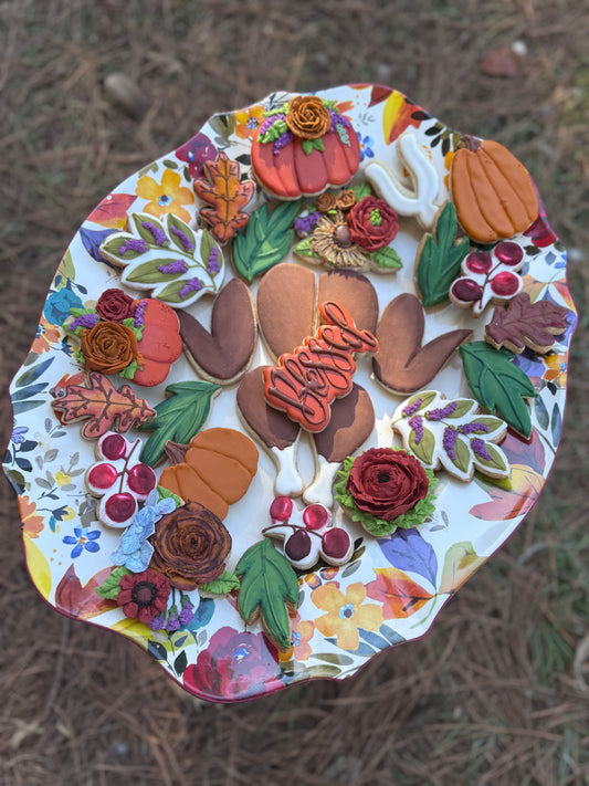 Thanksgiving Cookie Platter Pre-Orders ONLY