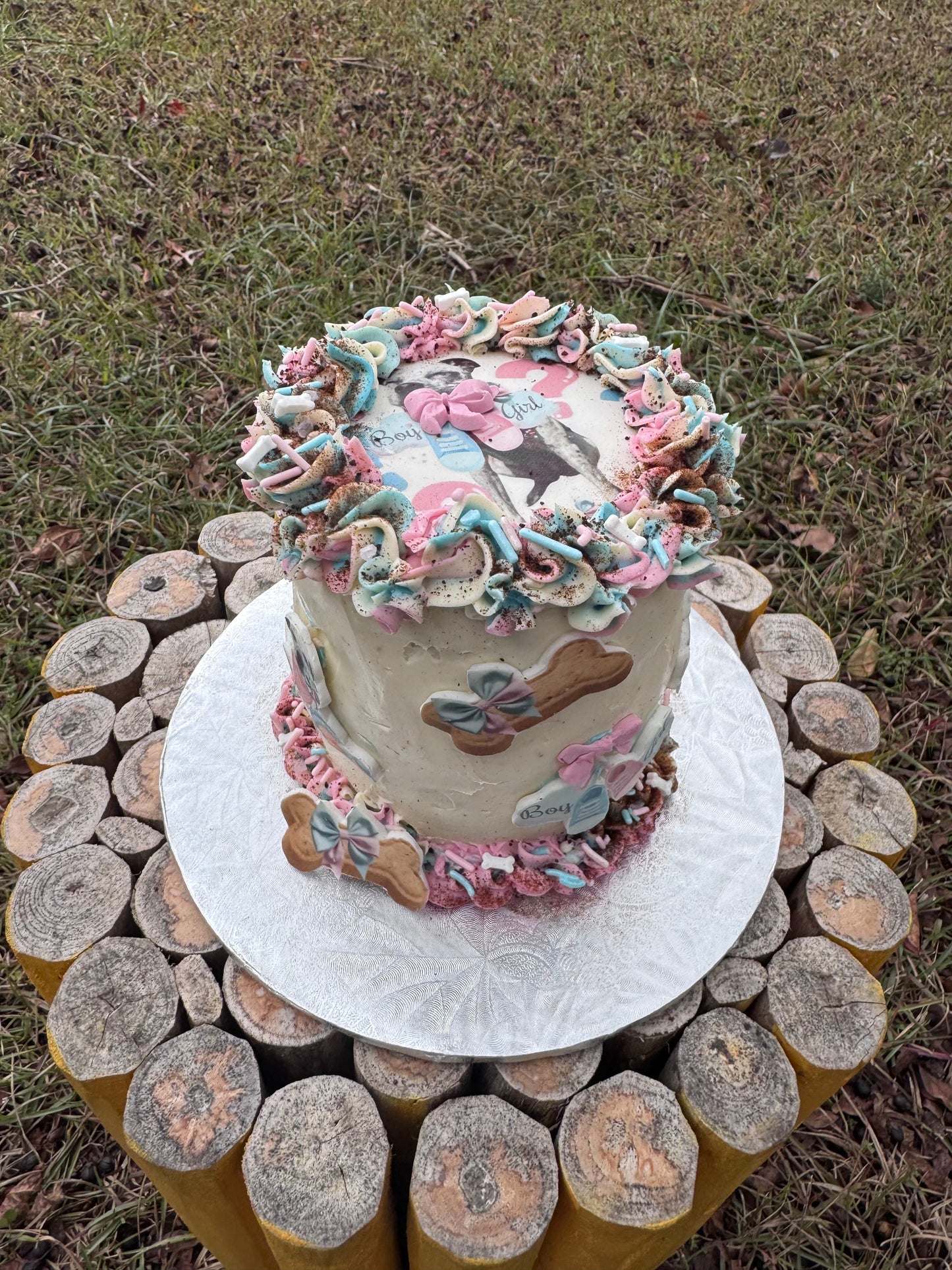 4” Smash Cake