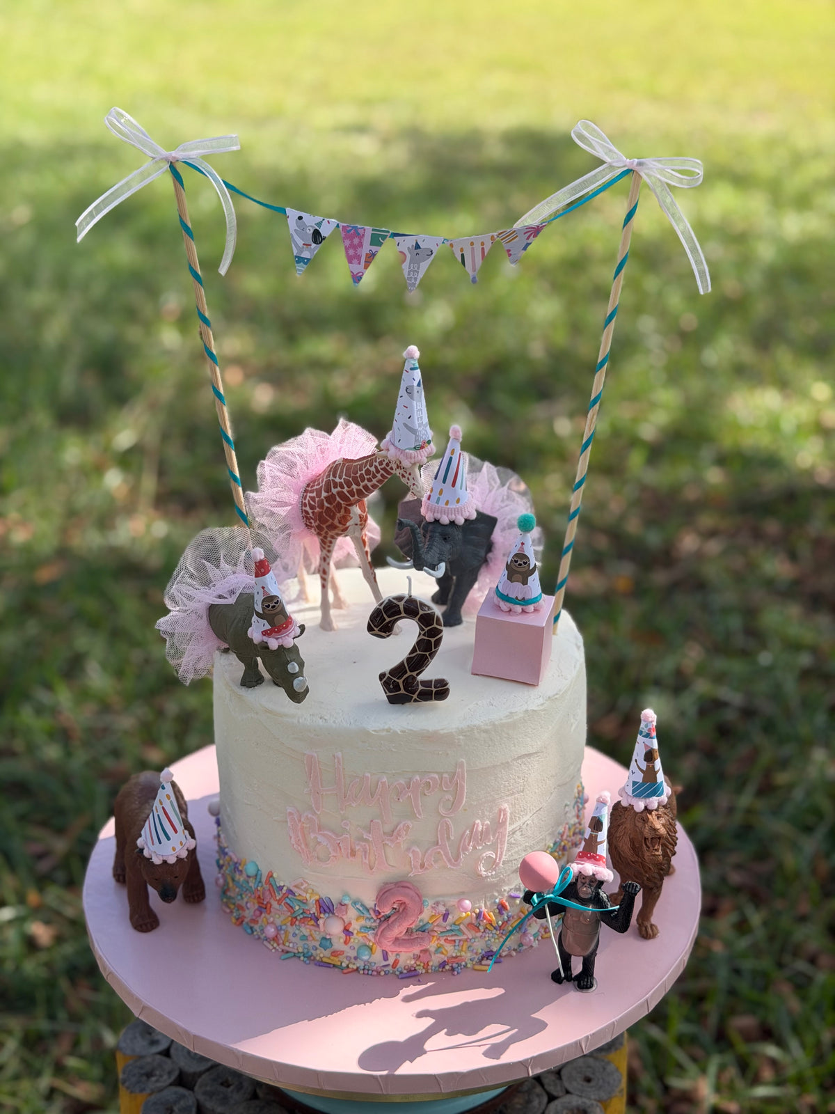 Themed Single-Tiered Buttercream Cake (6-8-inches) with Fondant/Modeling Chocolate Components