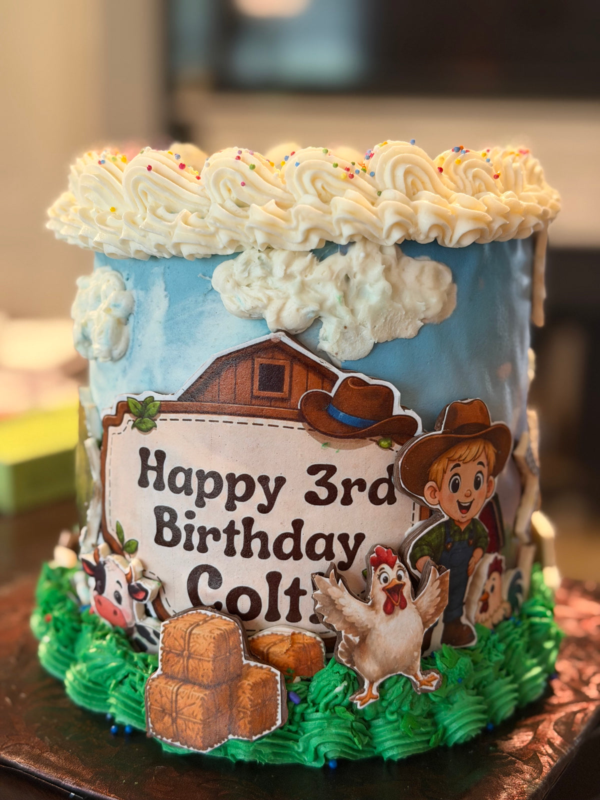 Buttercream 6-inch Round Cake