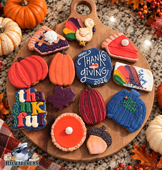 Thanksgiving Cookies by the dozen