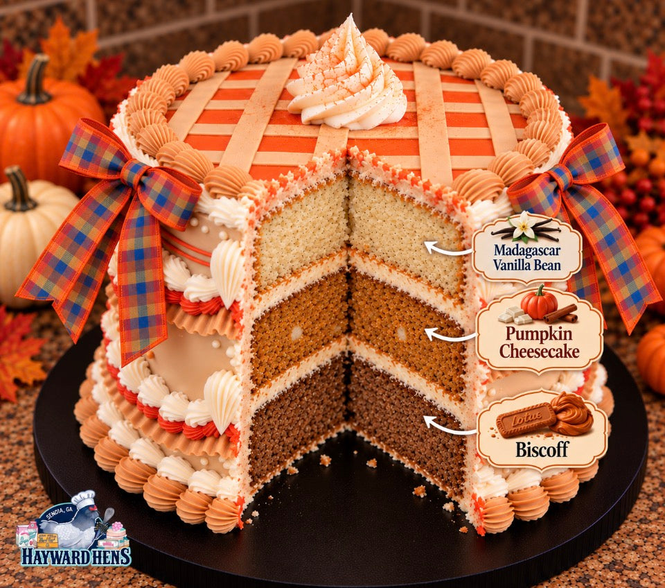 Thanksgiving 2026 Lambeth 3-Layered Cake PICK-UP ONLY