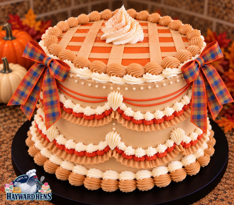 Thanksgiving 2026 Lambeth 3-Layered Cake PICK-UP ONLY