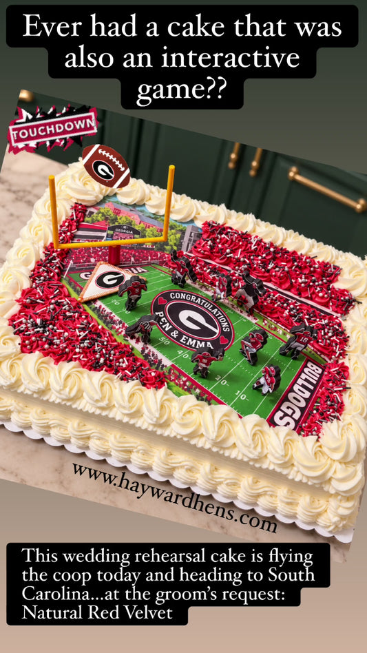 Buttercream Half-Sheet (13X18”) Decorated Cake